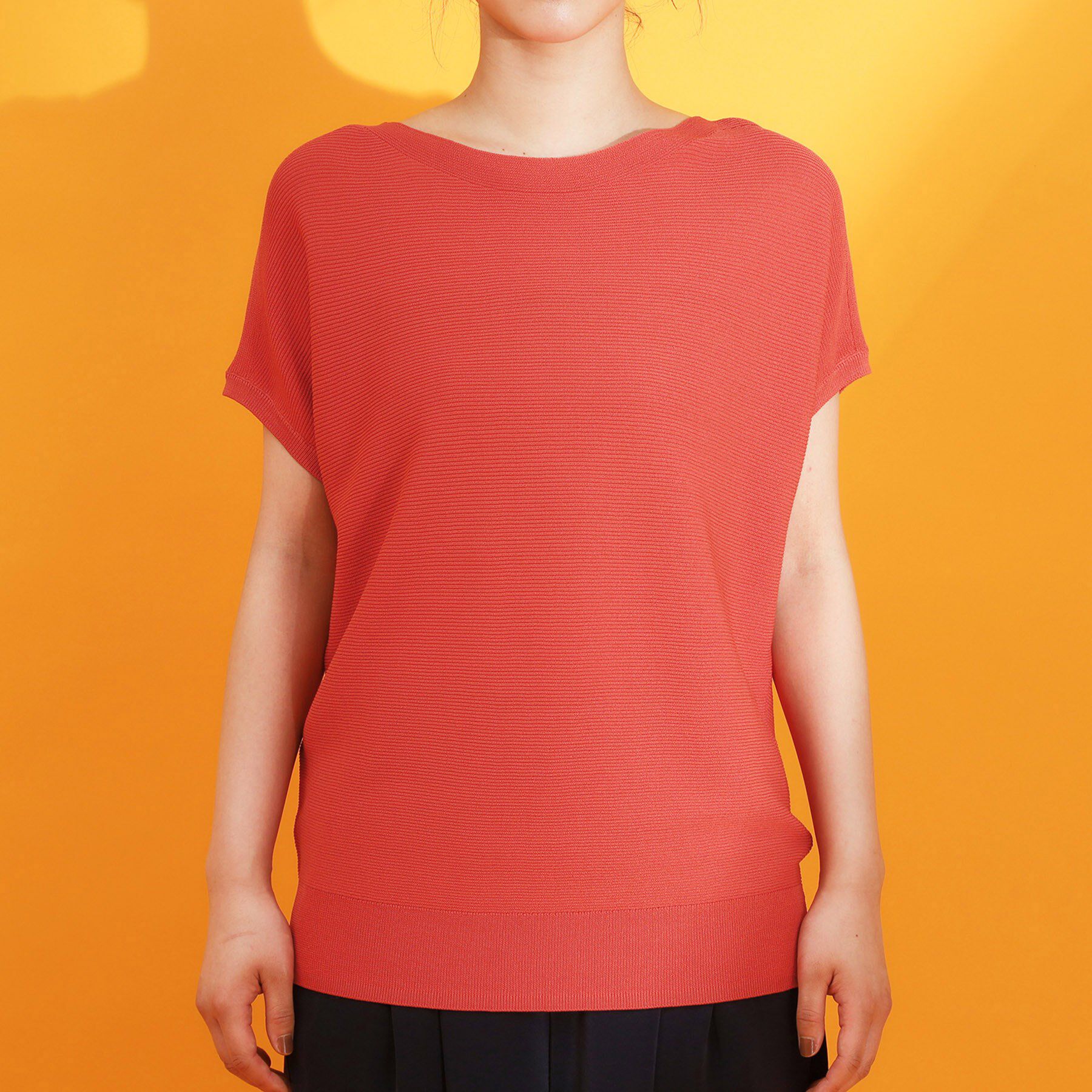 THE SHOP TK「【6色展開】さらさらフレンチニット【毛玉になりにくい/洗濯機OK】」|ニット・セーター|