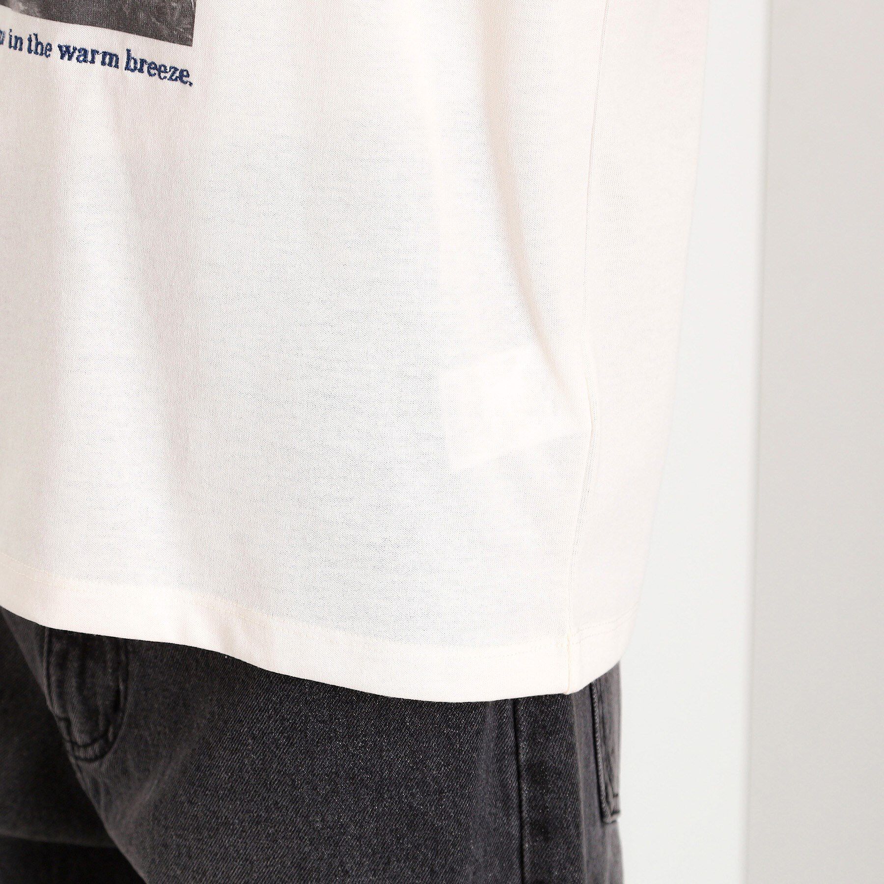 THE SHOP TK「カレッジ＆フォトプリントTシャツ【洗濯機OK】」|Tシャツ・カットソー|