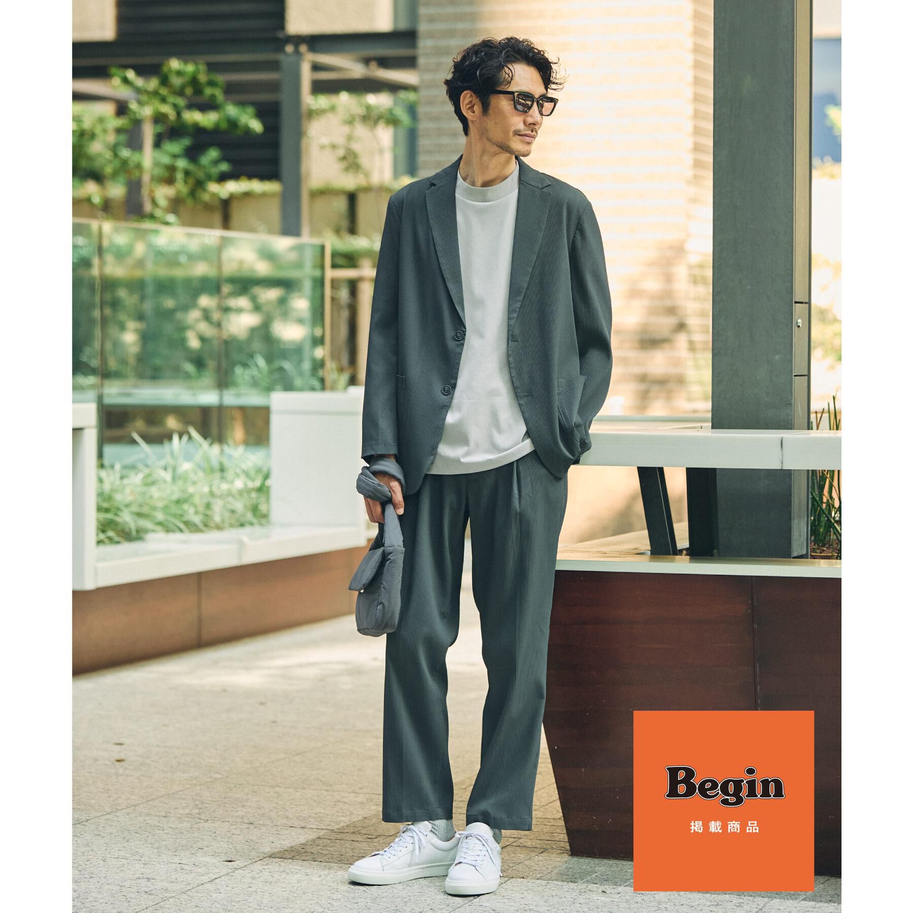 THE SHOP TK「【Begin/ビギン10月号掲載】楊柳スマートイージーパンツ　軽量/洗濯機OK/セットアップ可」|その他|