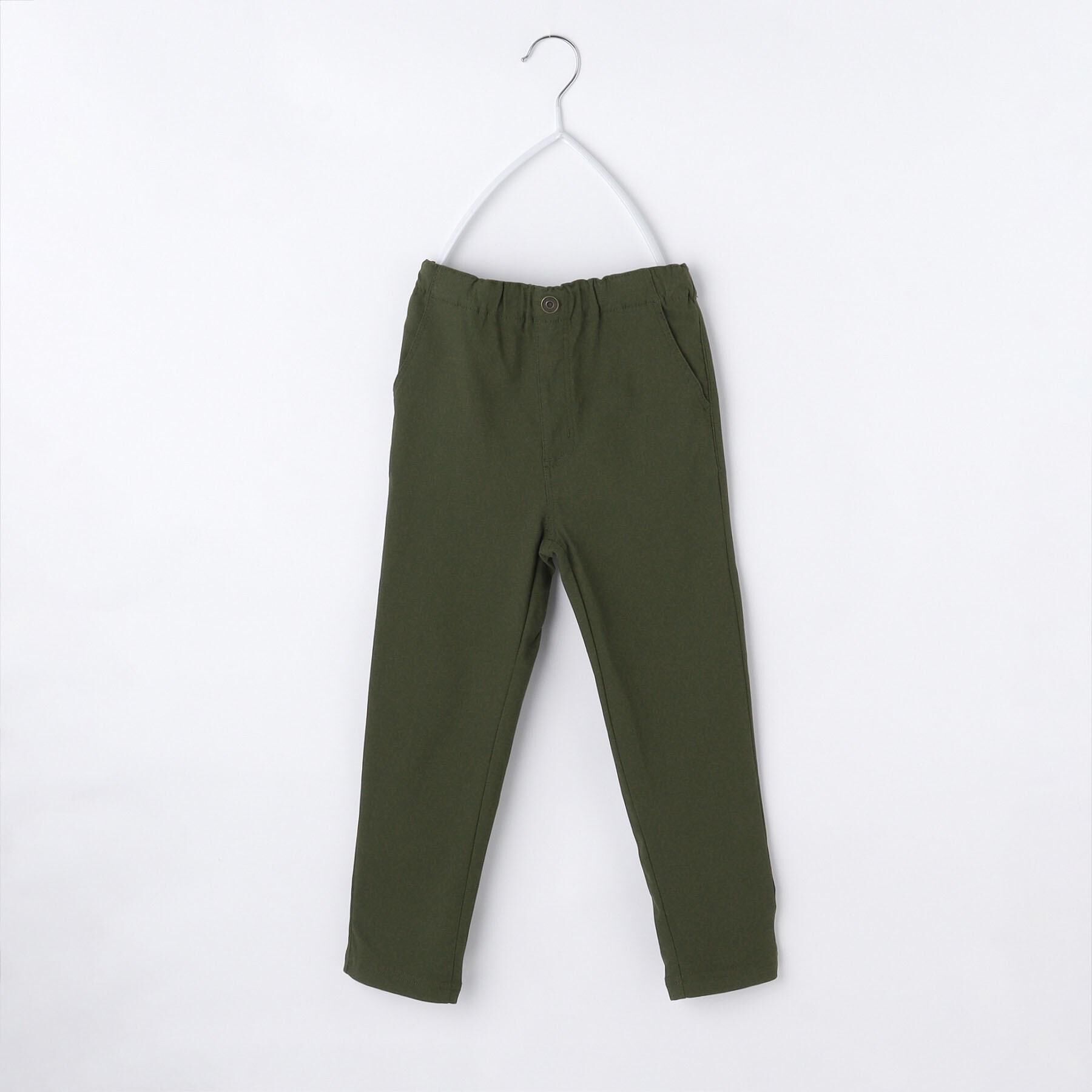 THE SHOP TK「【110－160/裏起毛】あったかのびーるストレートパンツ/洗濯機OK」|その他|