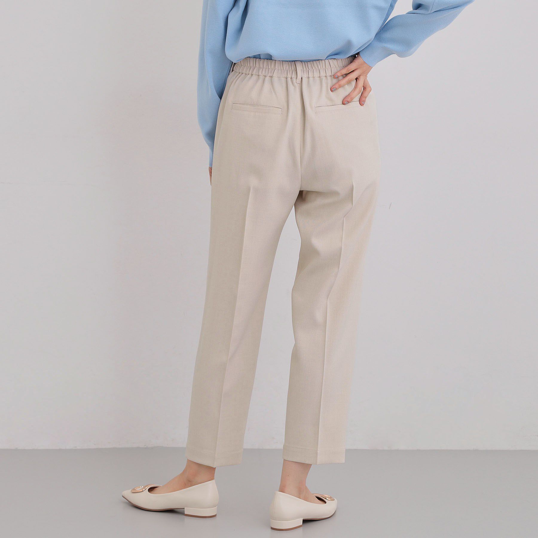 THE SHOP TK「【通勤にもデイリーにも】CAVIAN ベーシックテーパードパンツ/セットアップ可」|その他|