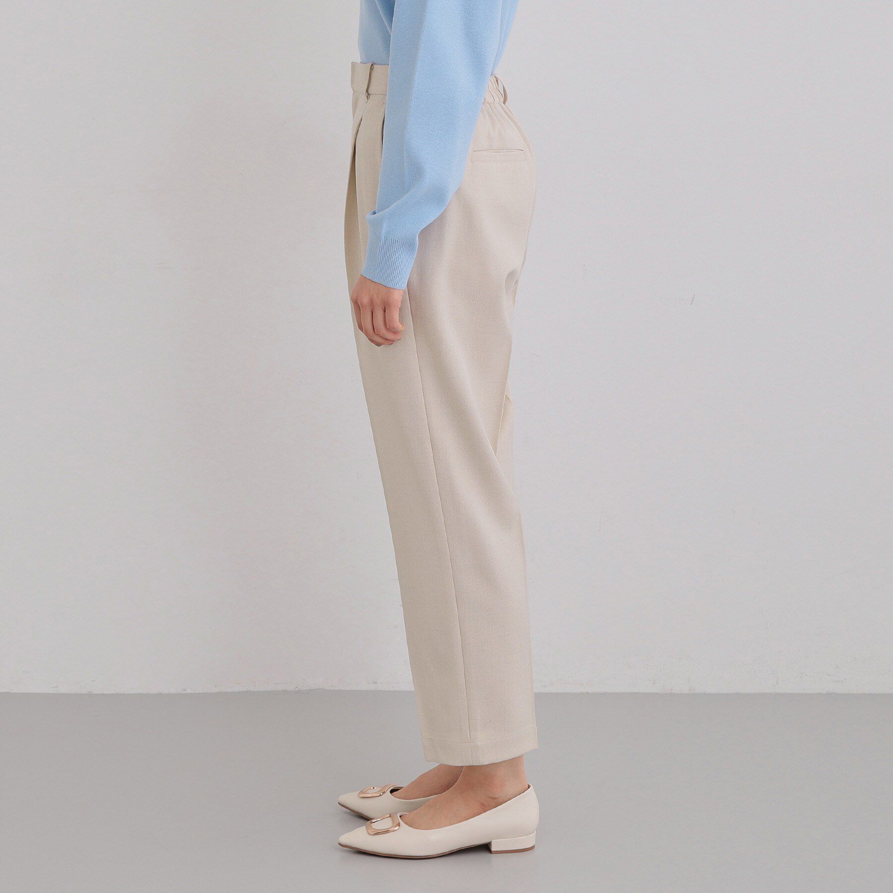 THE SHOP TK「【通勤にもデイリーにも】CAVIAN ベーシックテーパードパンツ/セットアップ可」|その他|
