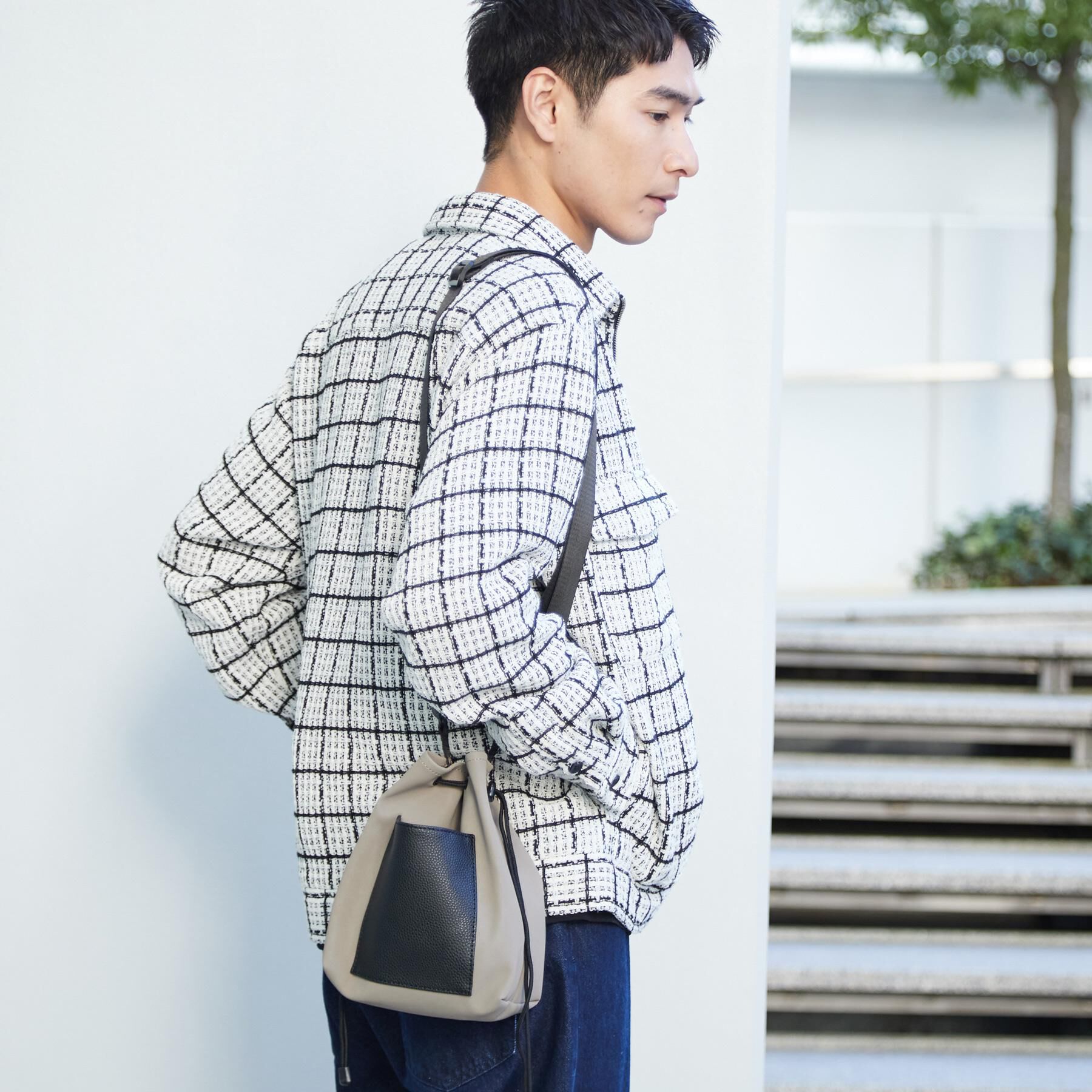 THE SHOP TK「【TO GO SHEEP】巾着ショルダーバッグ」|ショルダー・メッセンジャー|