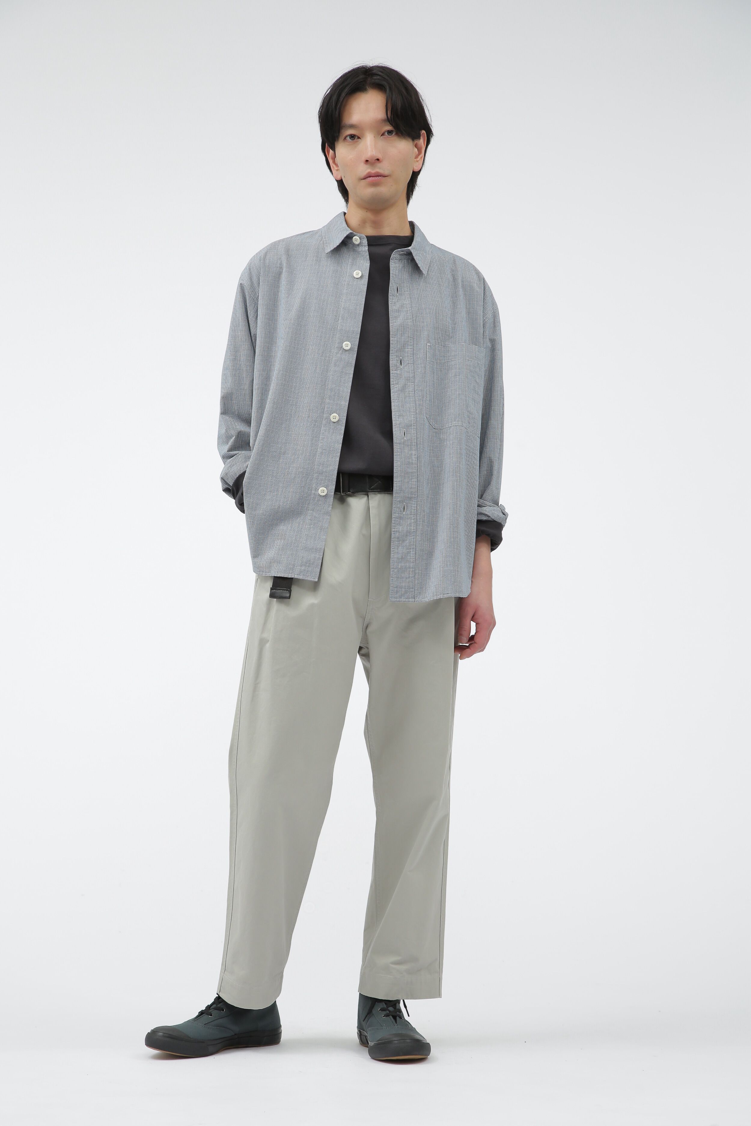 MHL.「TINY GINGHAM COTTON」|シャツ・ブラウス|