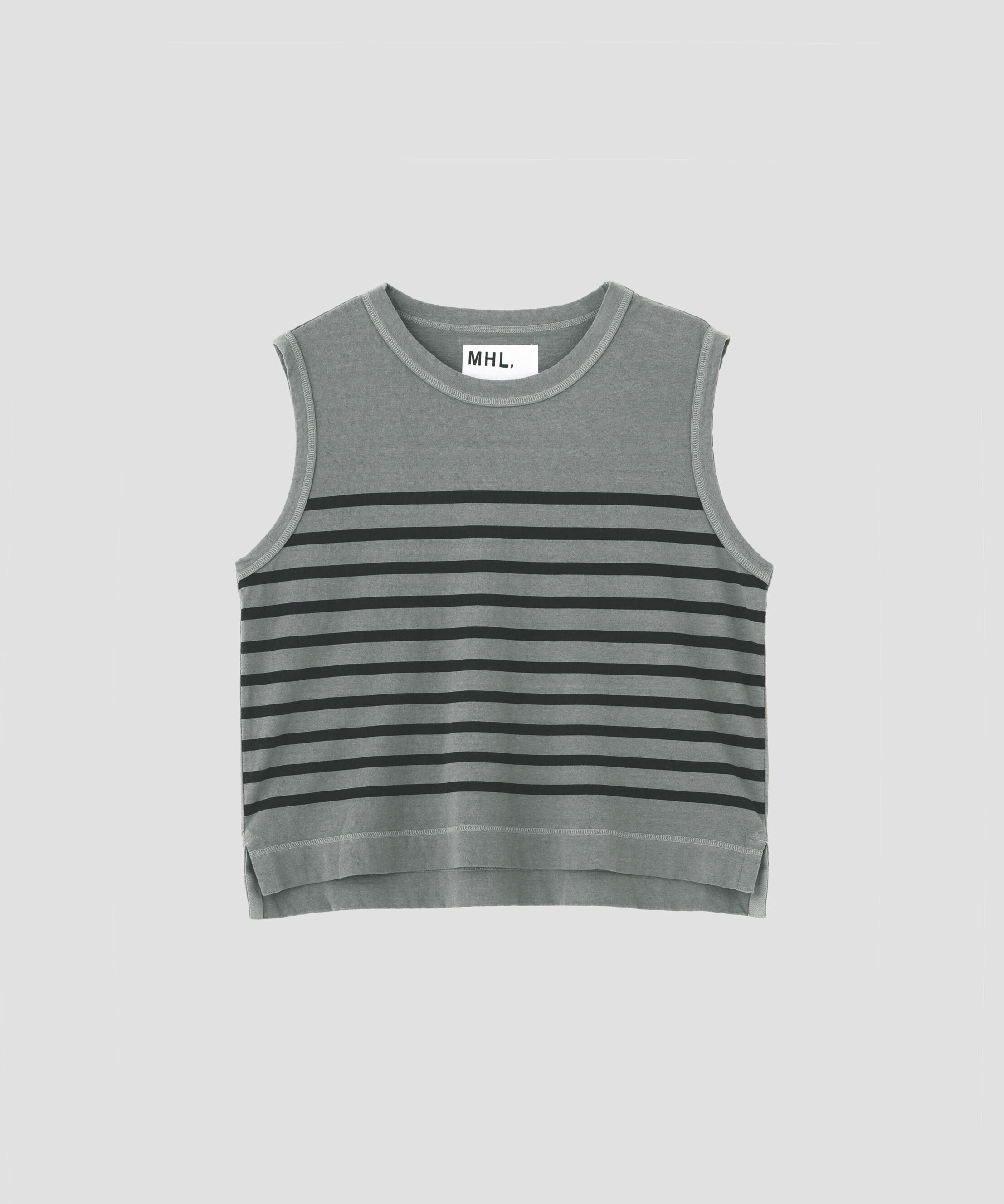 MHL.「BELGIAN LINEN COTTON JERSEY TOP」|Tシャツ・カットソー|