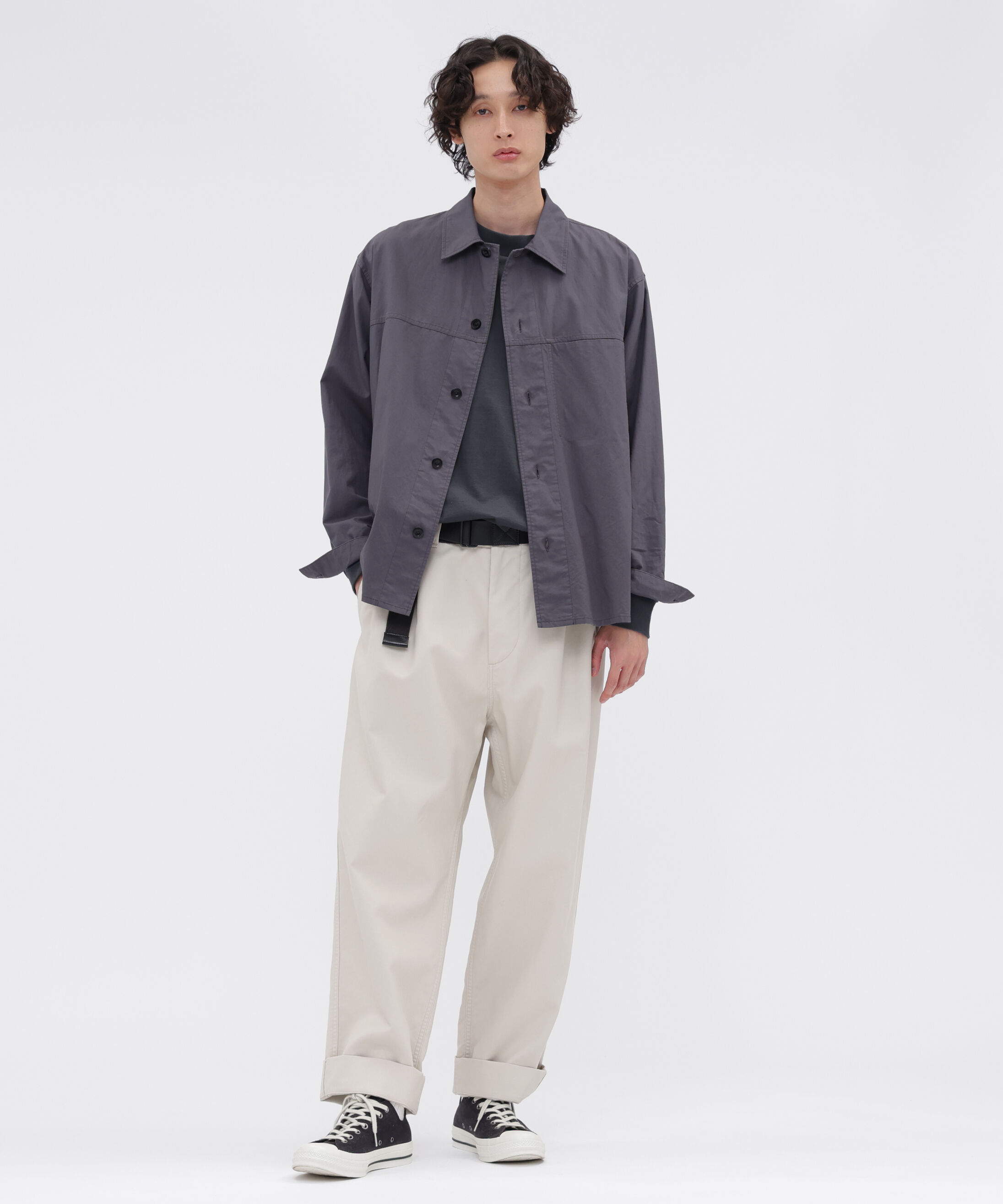 MHL.「DRY COTTON LINEN PLAINWEAVE SHIRT」|シャツ・ブラウス|