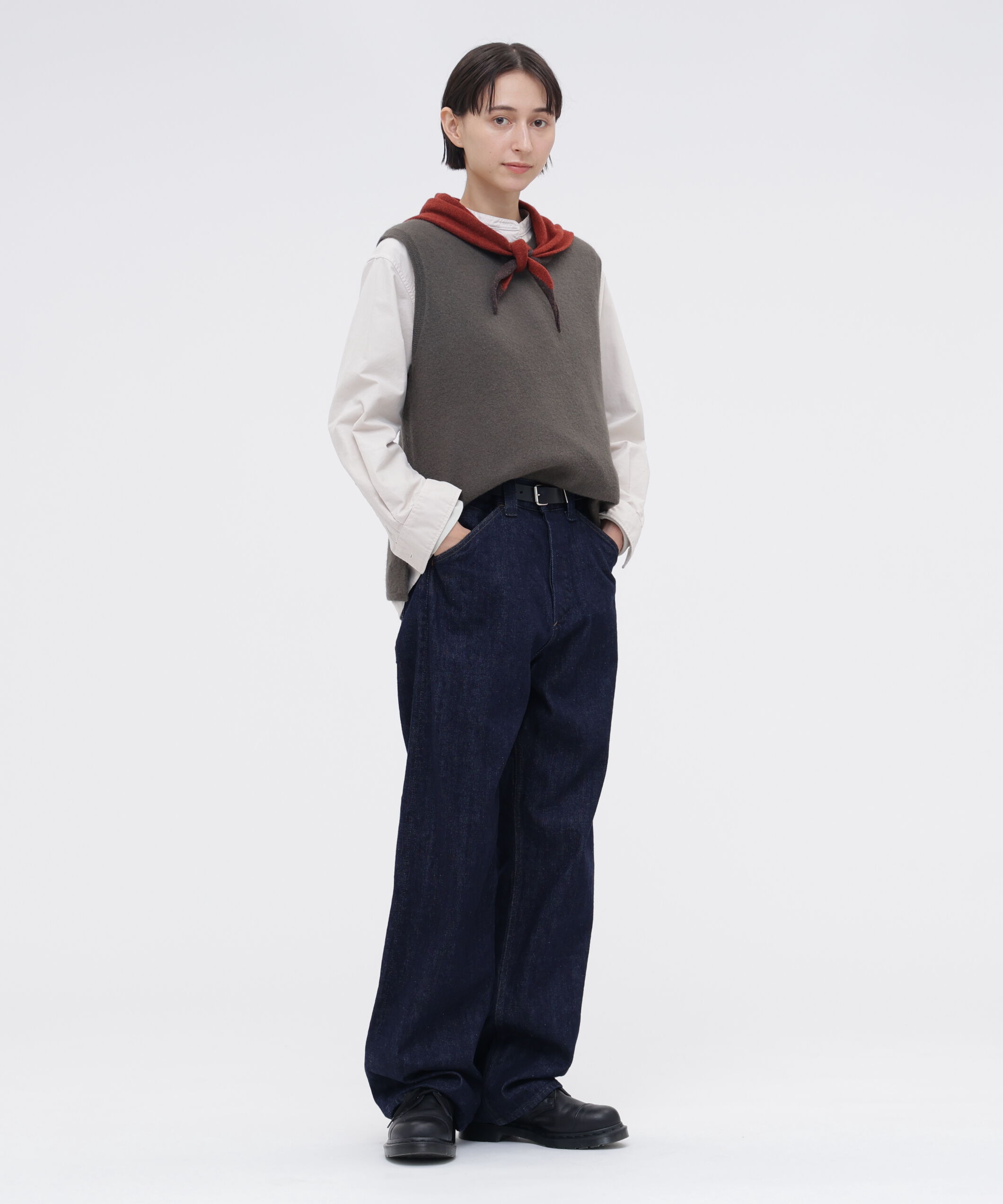 MHL.「MHL TIPPED SCOUT SCARF」|バンダナ・スカーフ|