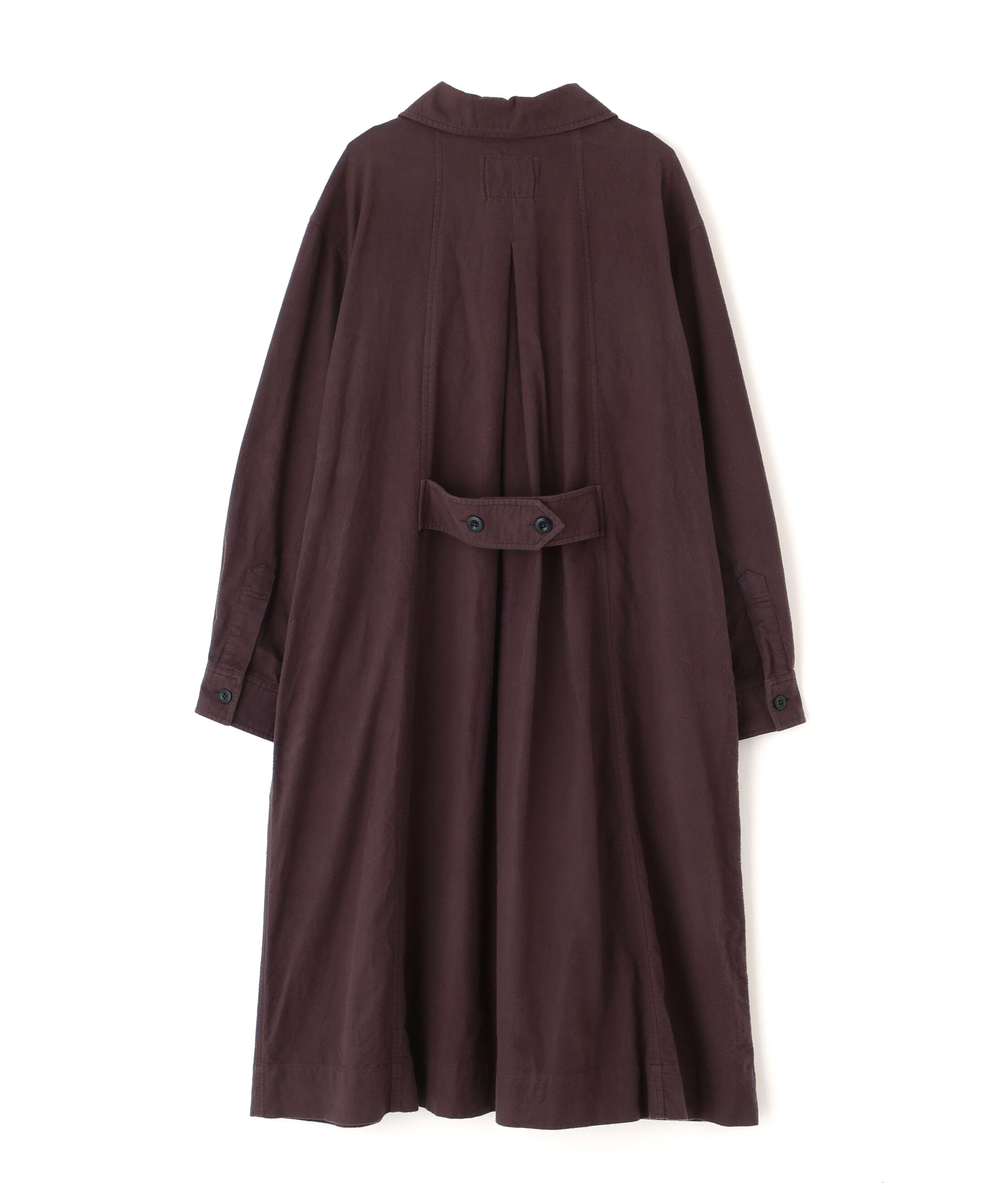 MHL.「COMPACT BRUSHED COTTON DRESS」|ワンピース|