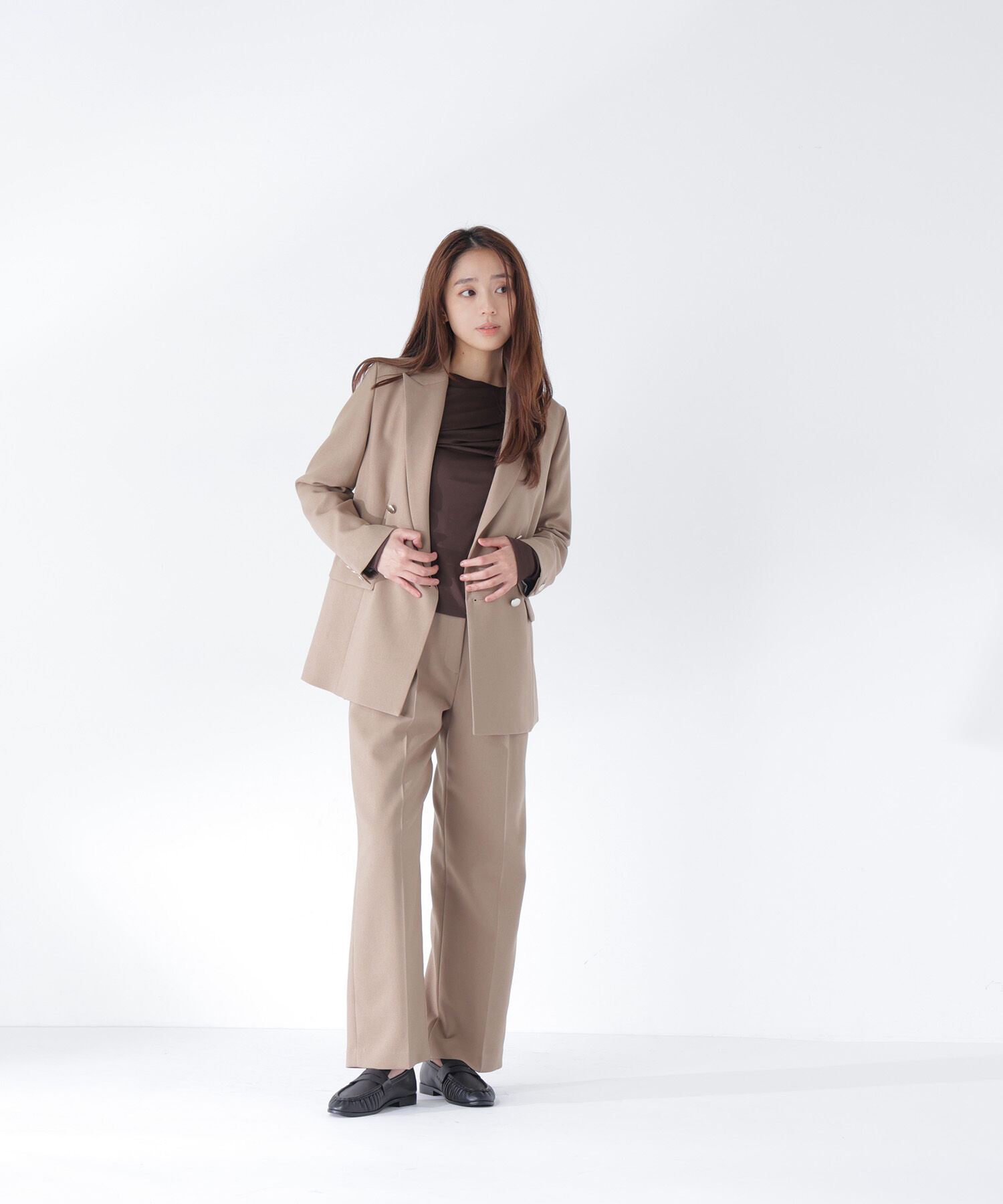  「ダブルブレスト SETUP ジャケット 26AW」|ブルゾン・スタジャン|