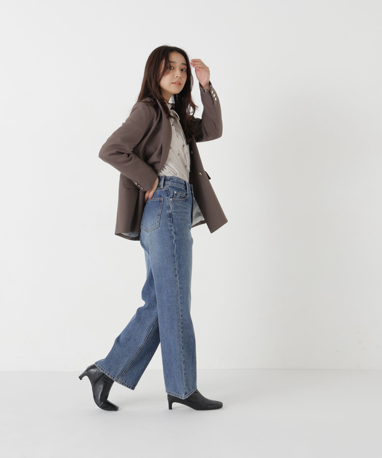  「ダブルブレスト SETUP ジャケット 26AW」|ブルゾン・スタジャン|