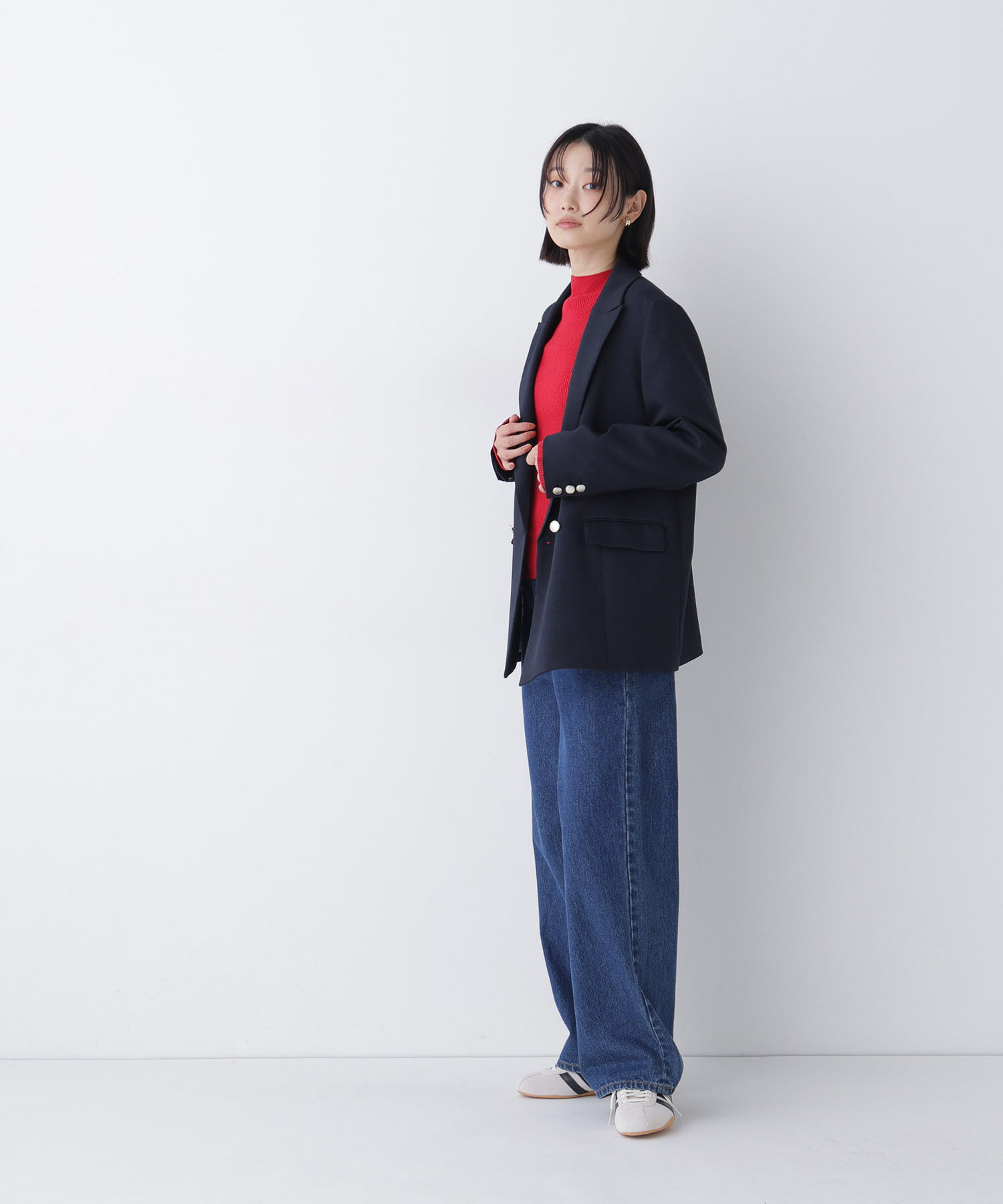 「ダブルブレスト SETUP ジャケット 26AW」|ブルゾン・スタジャン|