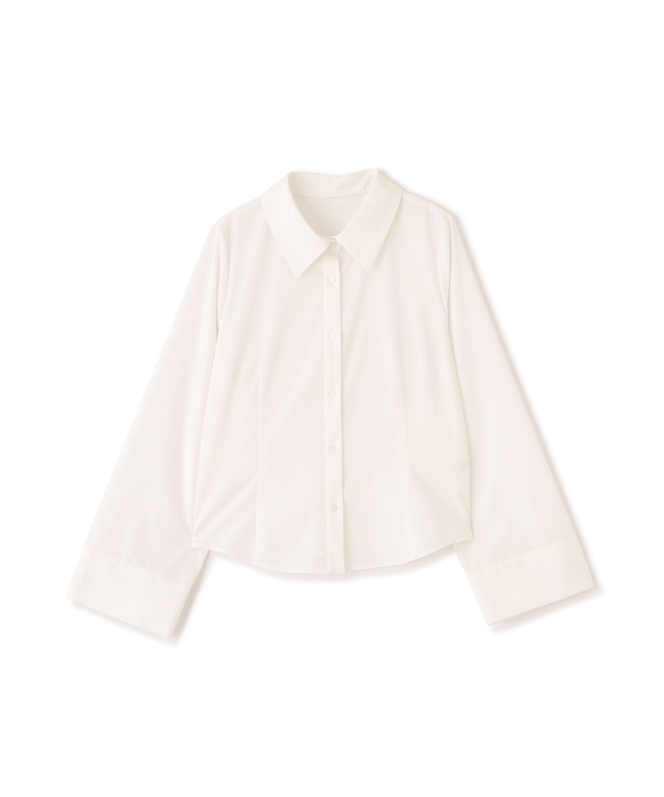 PROPORTION BODY DRESSING「〈a/mie〉フレアースリーブシャツ　26SS」|シャツ・ブラウス|
