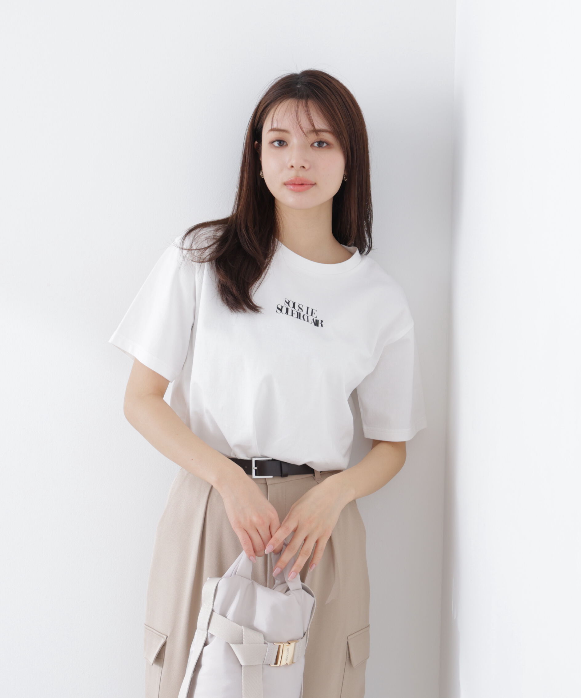 PROPORTION BODY DRESSING「〈a/mie〉フォトプリントT　26SS　」|Tシャツ・カットソー|