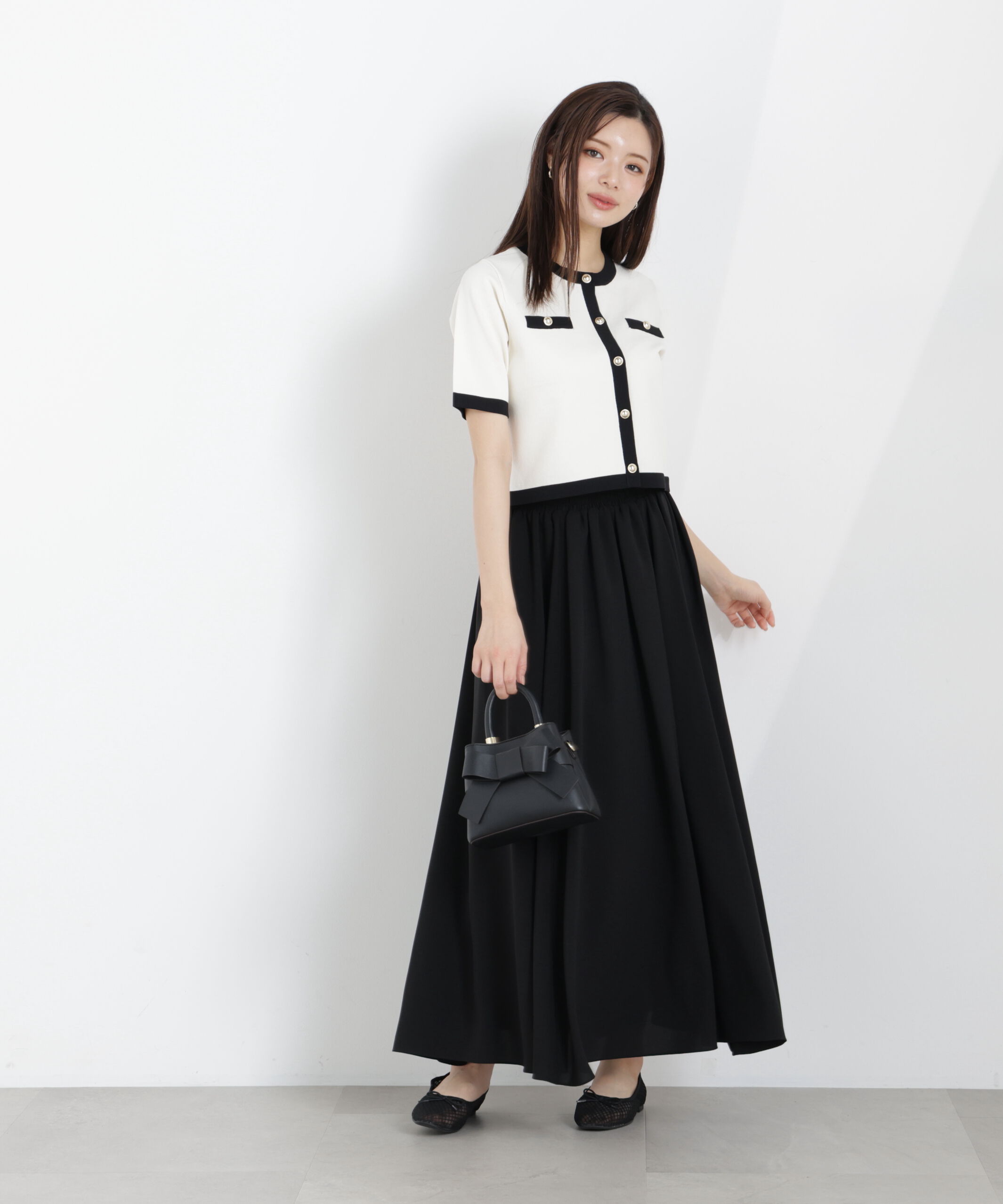 PROPORTION BODY DRESSING「ゴムシャーリングギャザースカート　26SS」|スカート|