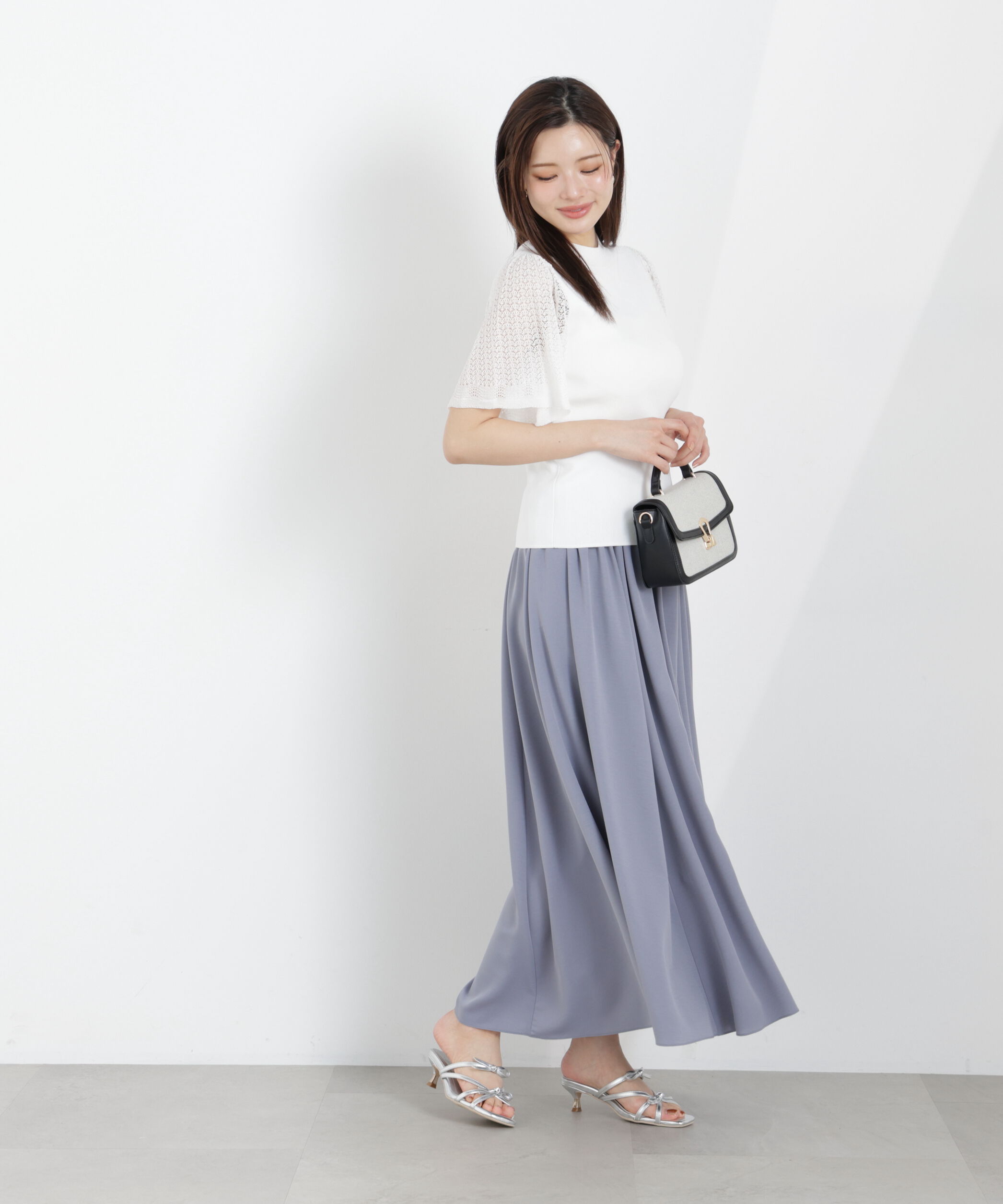 PROPORTION BODY DRESSING「ゴムシャーリングギャザースカート　26SS」|スカート|