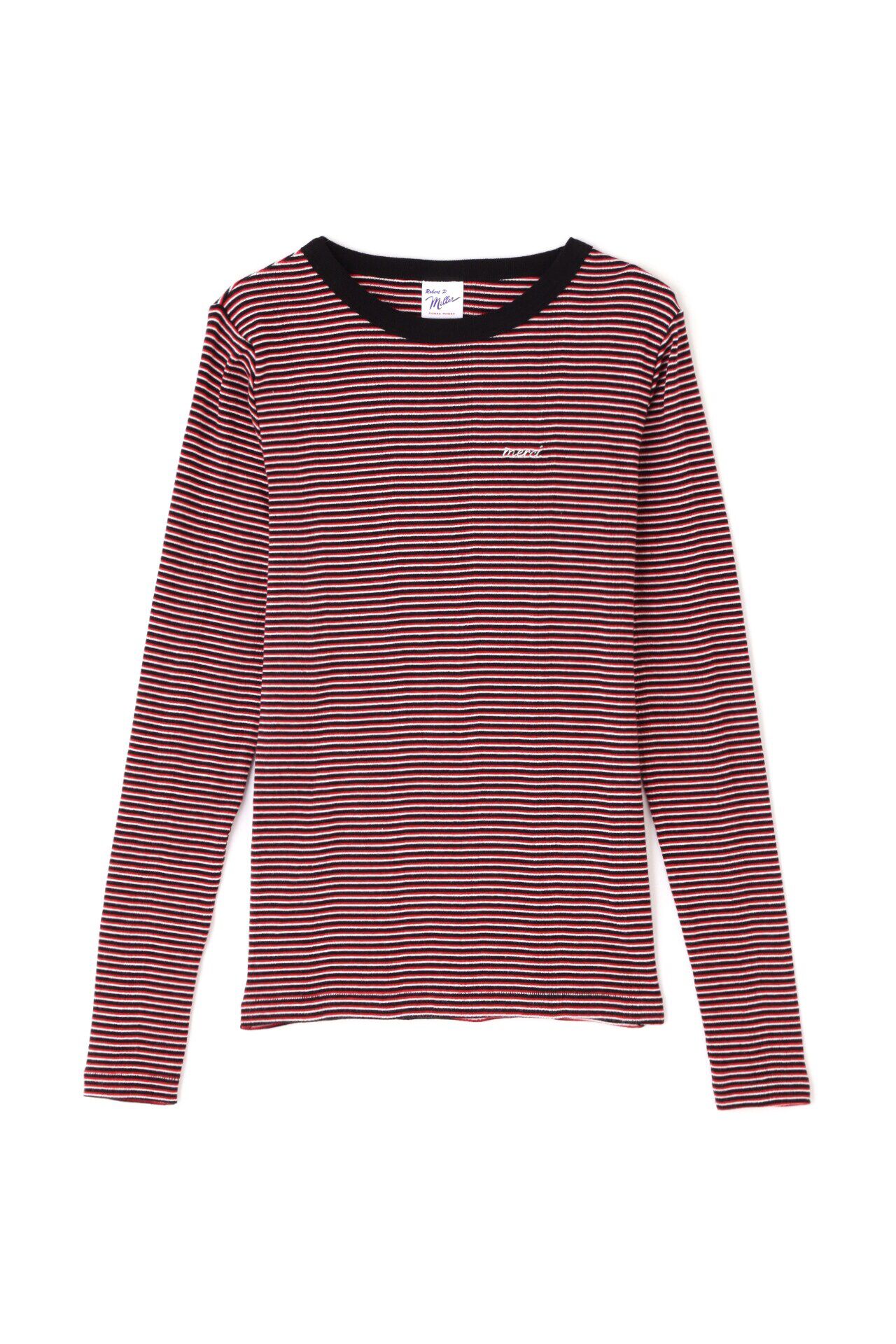  「◆パネルリブロングスリーブＴシャツ」|Tシャツ・カットソー|