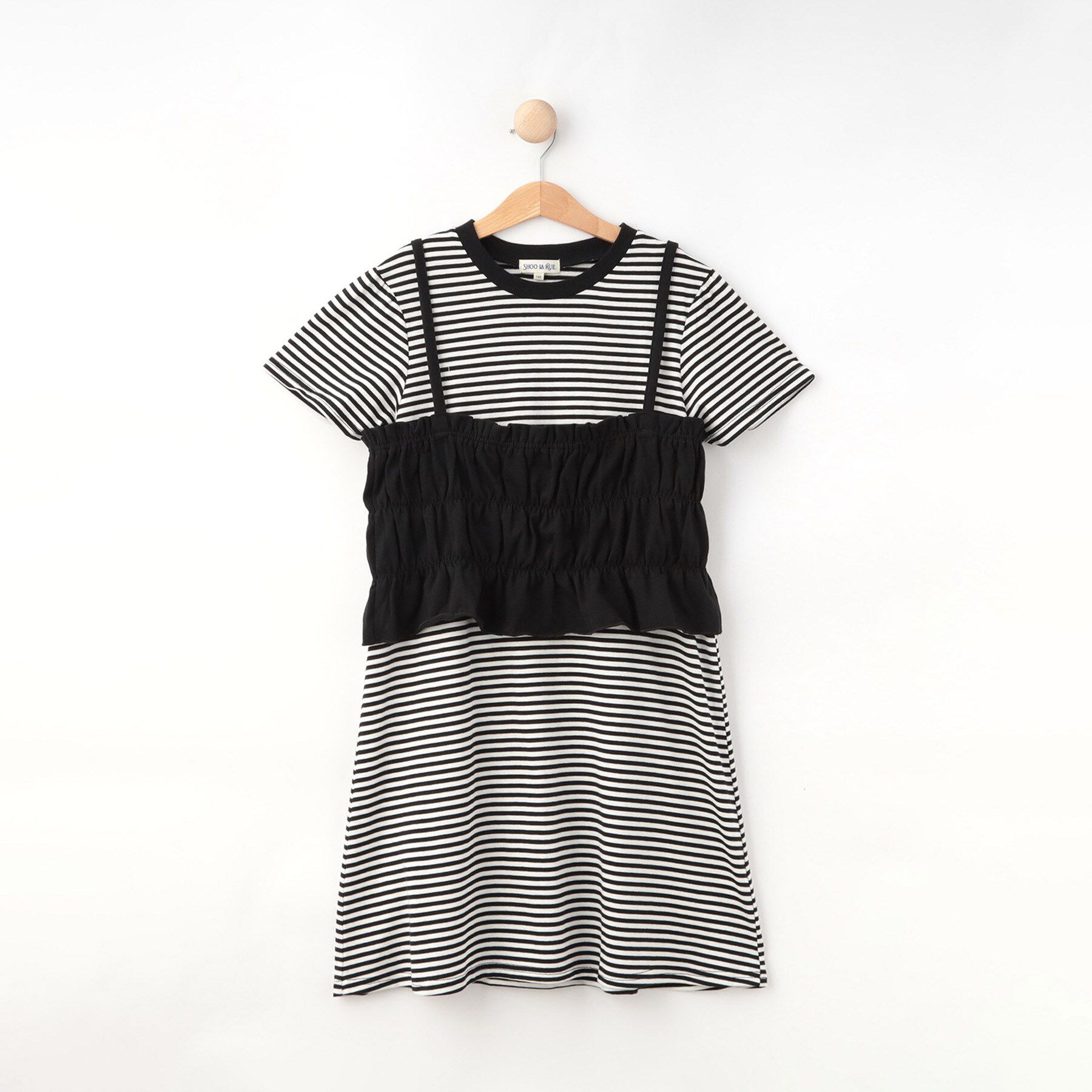 SHOO･LA･RUE「【130-150cm】キャミ付きワンピース」|ワンピース|