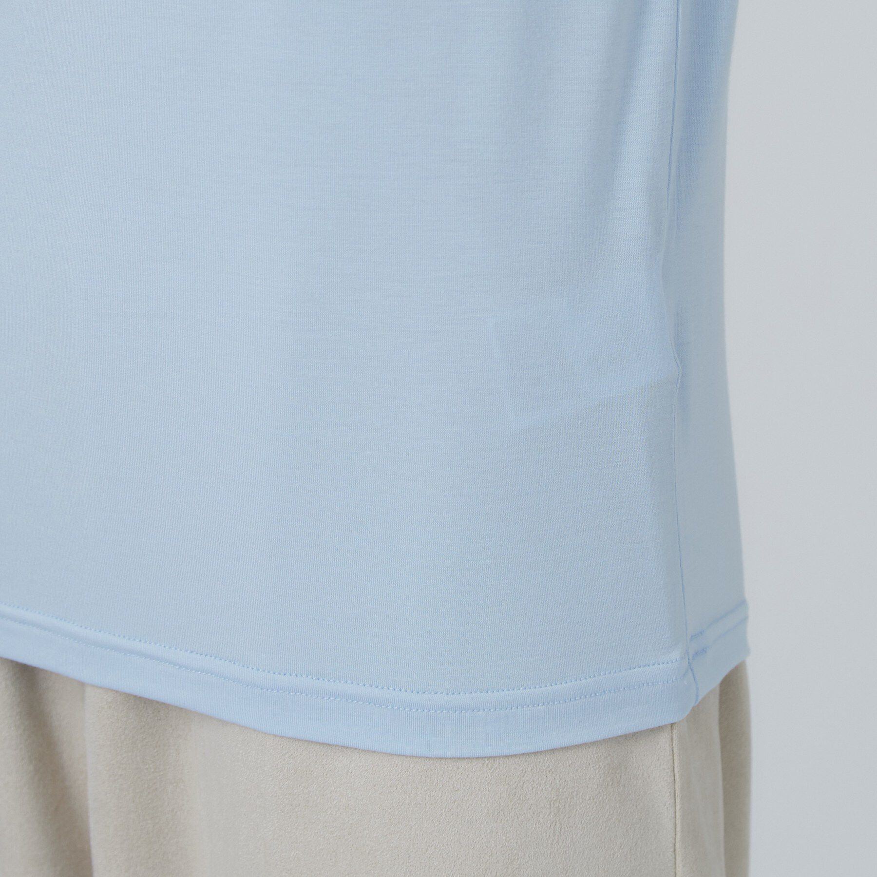 SHOO･LA･RUE「カシミアタッチ吸湿発熱ハイネックインナー」|Tシャツ・カットソー|