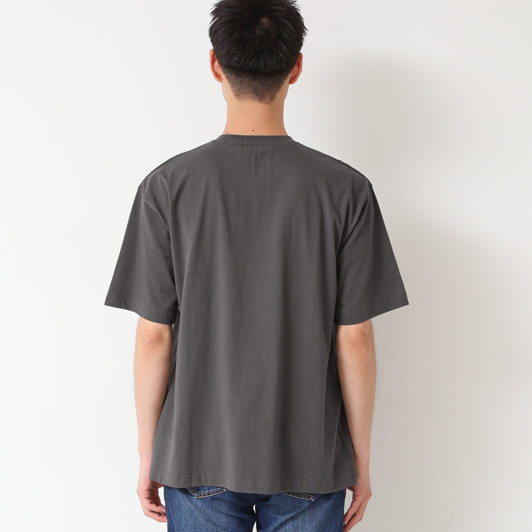 Dessin「【洗える】オーガニックコットン ロゴプリントTシャツ」|Tシャツ・カットソー|