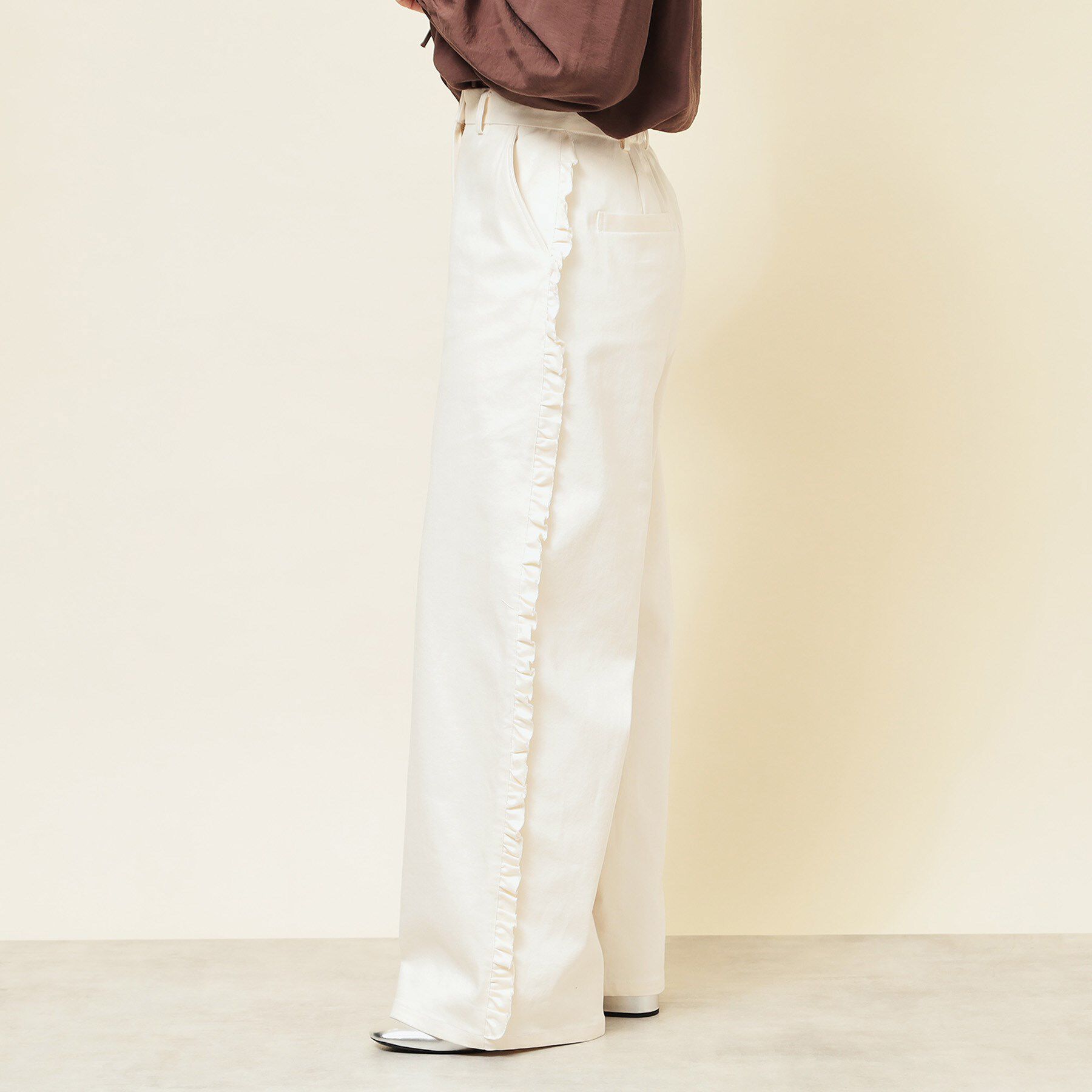 SunaUna「【COLLECTION LINE】フリルデニム」|その他|