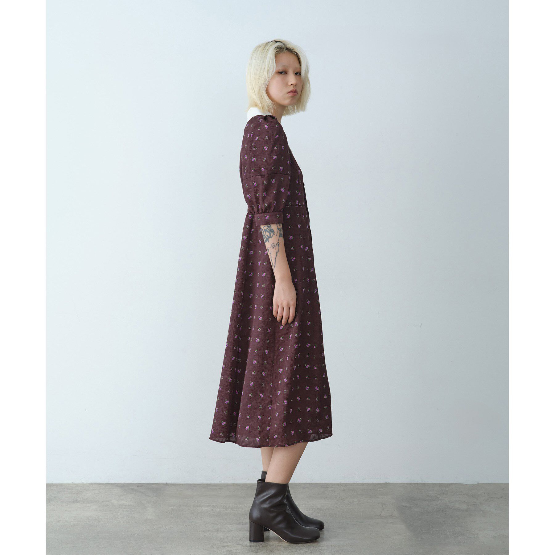 CODE A「blooming flower dress」|ワンピース|