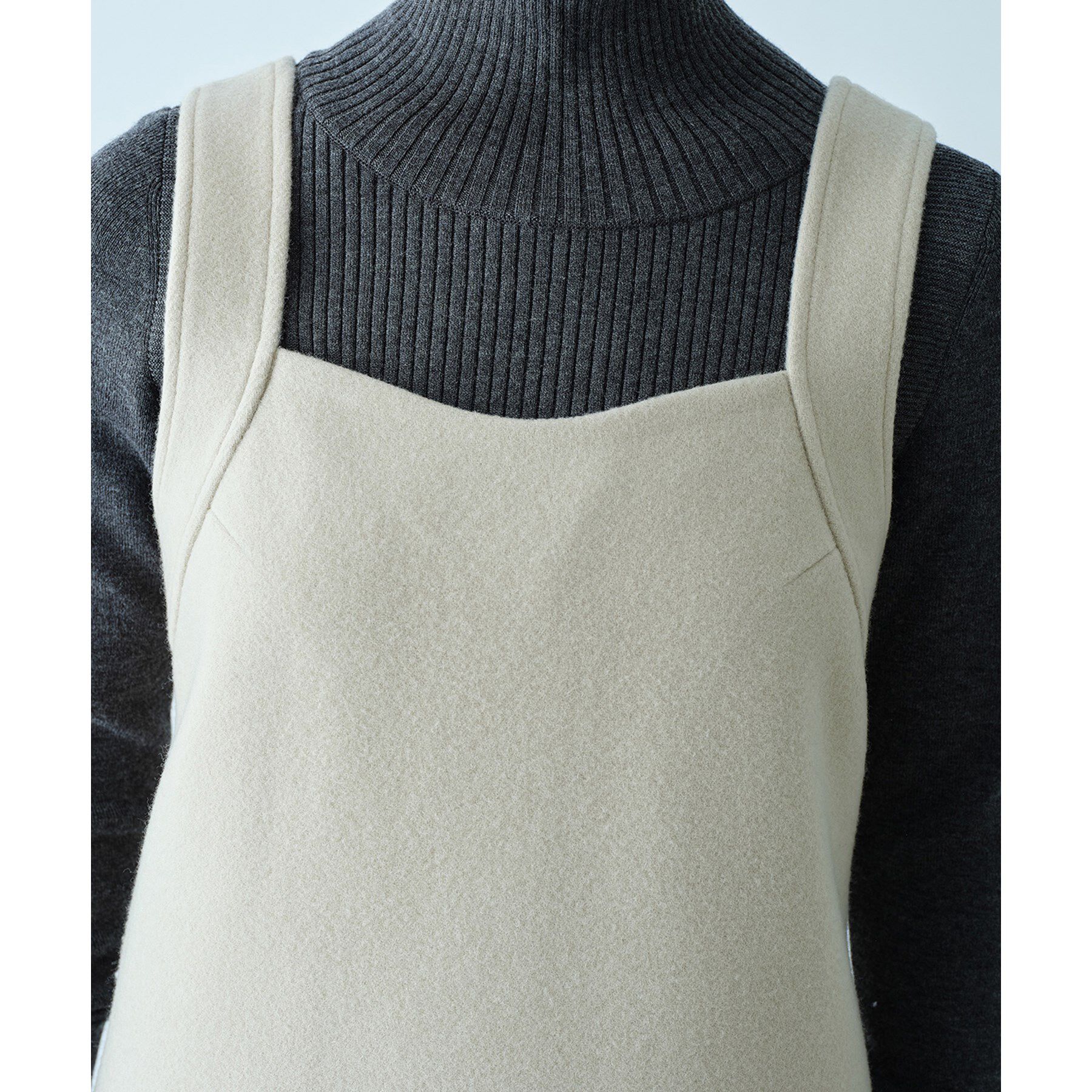 CODE A「wool mini dress」|ワンピース|