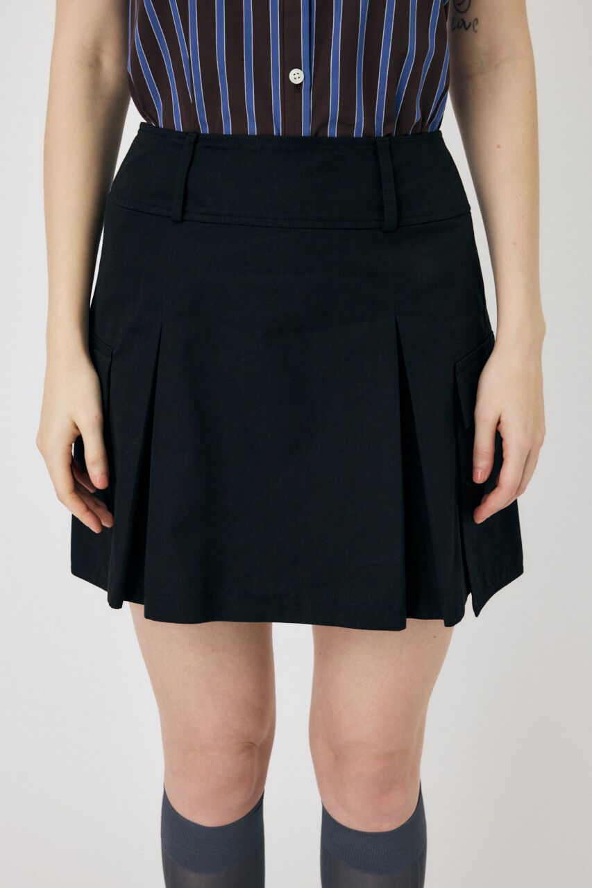 MOUSSY「MILITARY PLEATS スカート」|スカート|