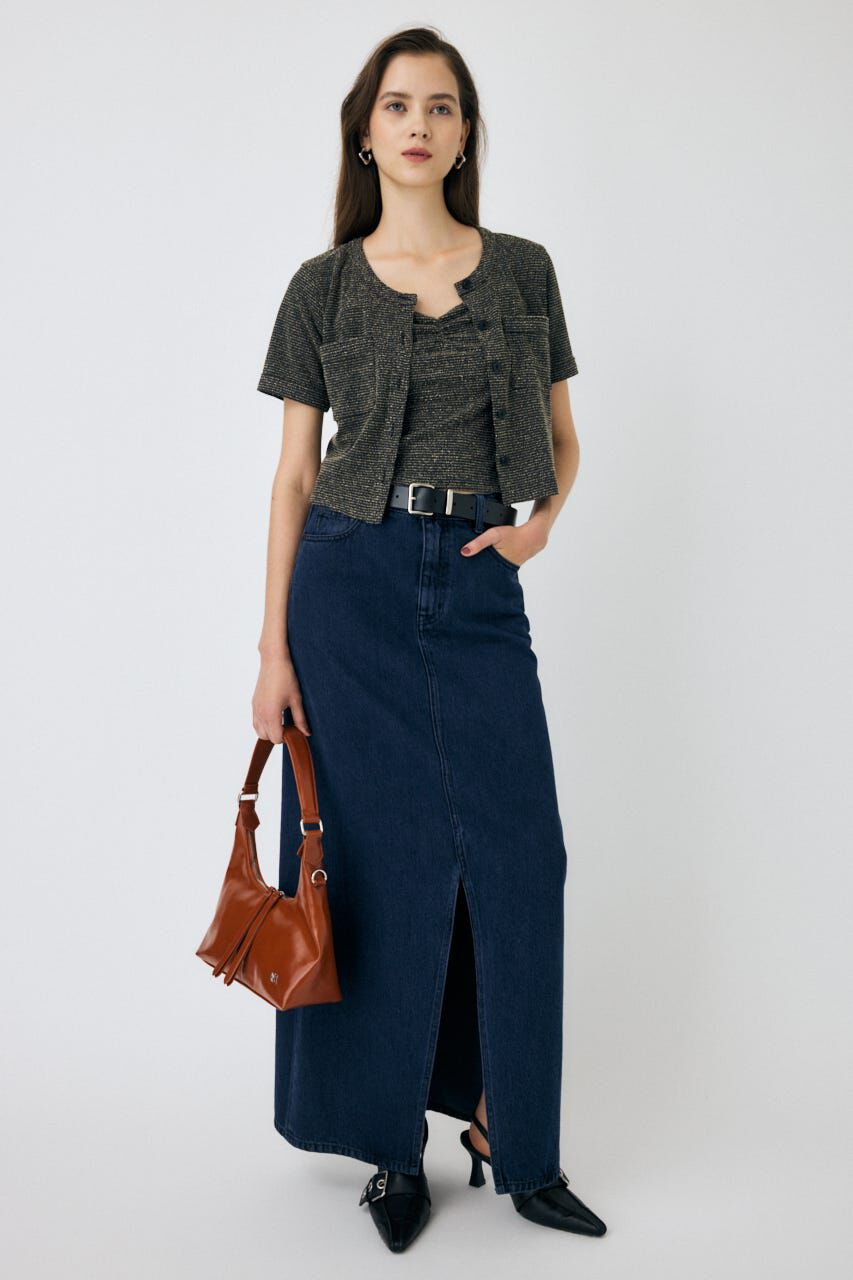 MOUSSY「BOUCLE TWEED キャミ」|キャミソール|