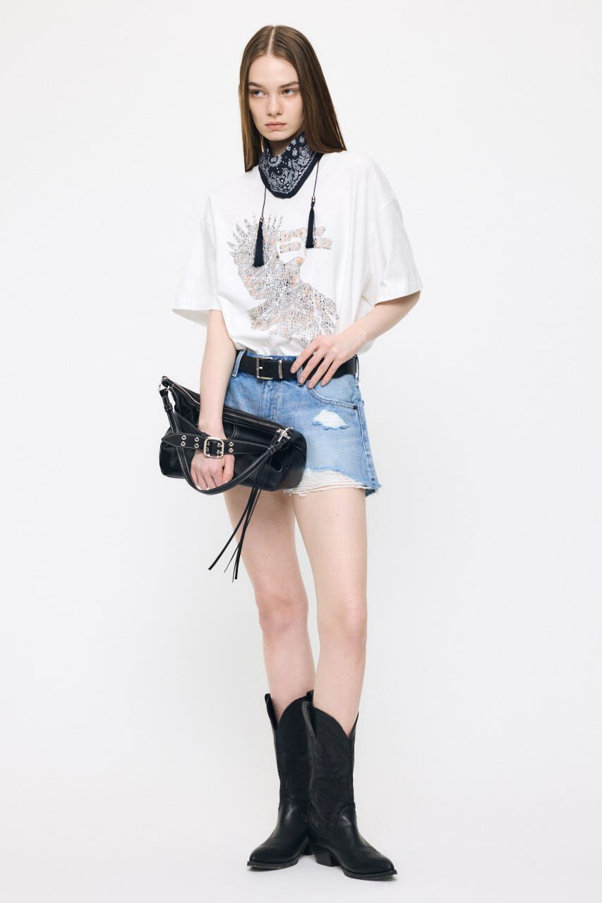 MOUSSY「JN LAND OF THE FREE TEE」|Tシャツ・カットソー|