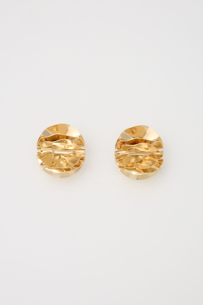 rienda「フラワーモチーフピアス」|ピアス|GLD