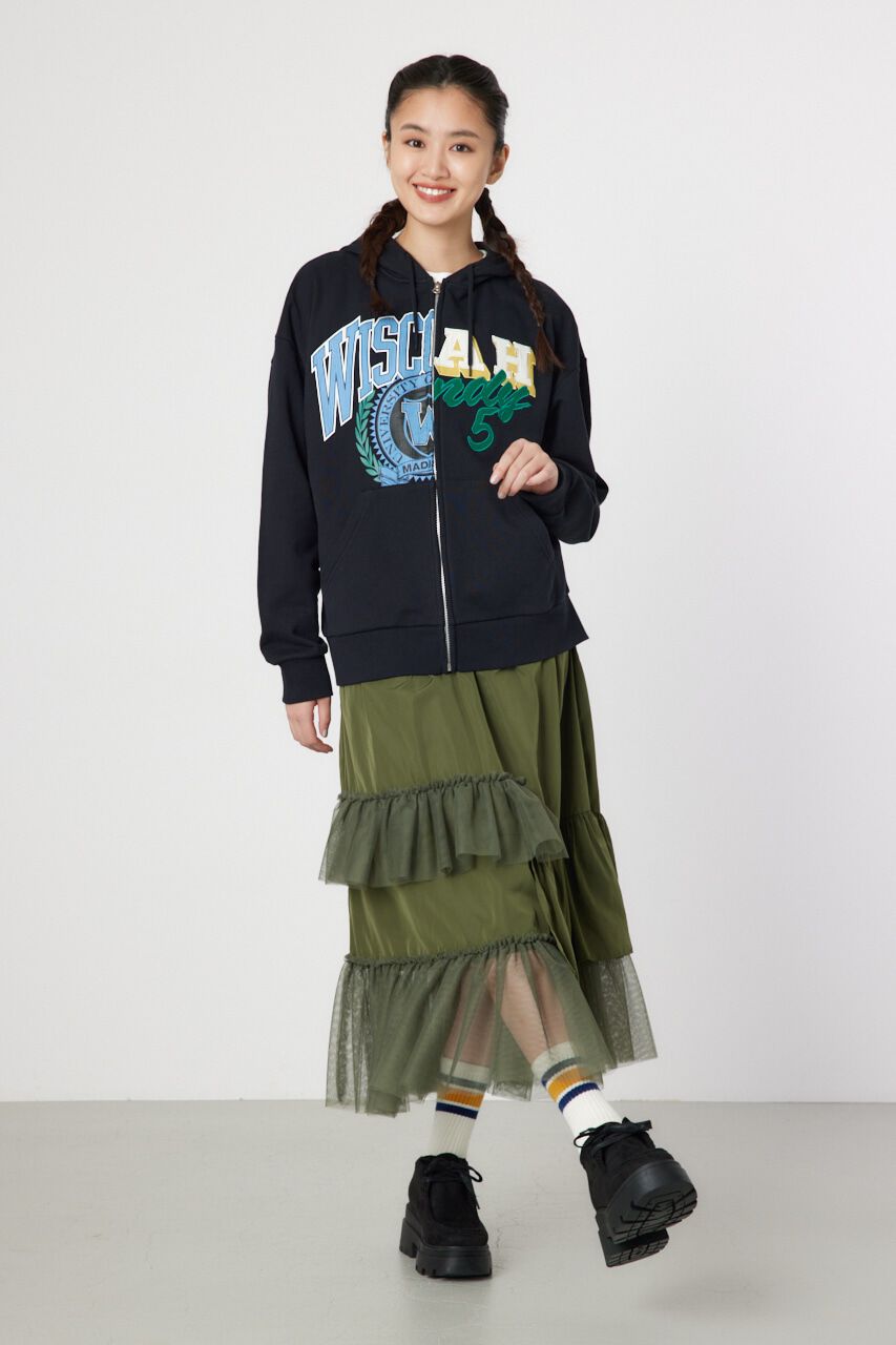 RODEO CROWNS「Custom College ジップパーカー」|パーカー|