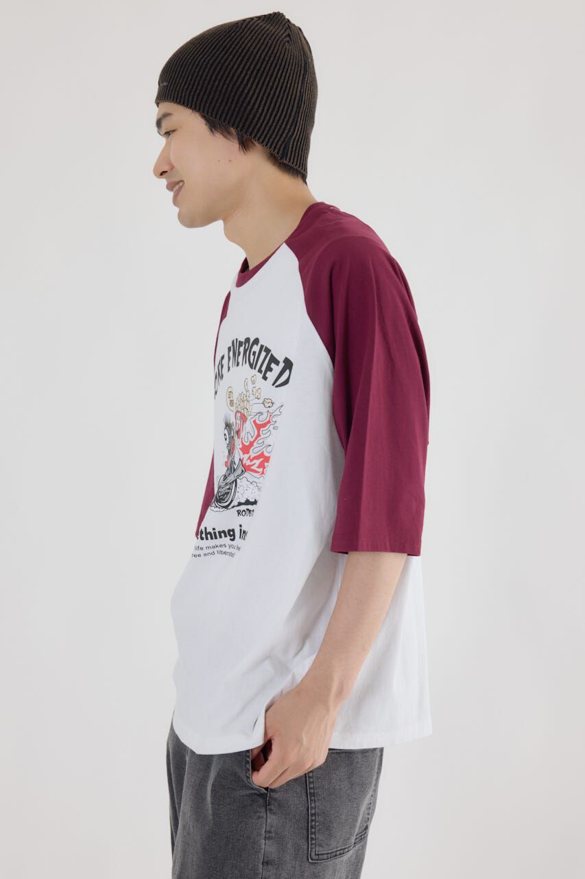 RODEO CROWNS「ロッドカスタム5分袖Tシャツ」|Tシャツ・カットソー|