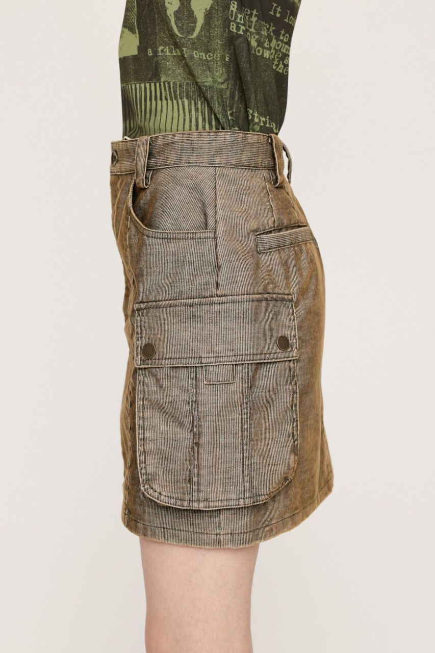SLY「WASHED CORDUROY ショートスカート」|スカート|