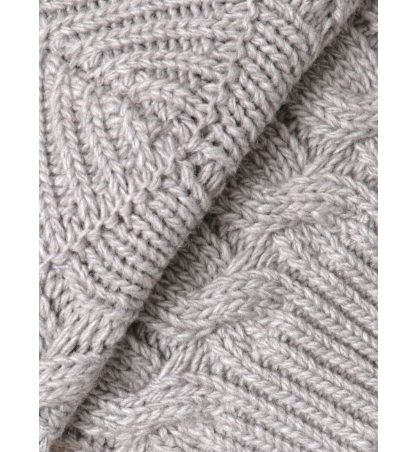 ELENDEEK「V-NECK CABLE KT」|ニット・セーター|