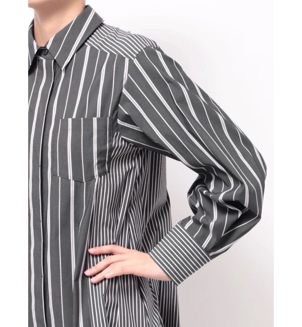 ELENDEEK「SILHOUETTE OVER SHIRT OP」|ワンピース|