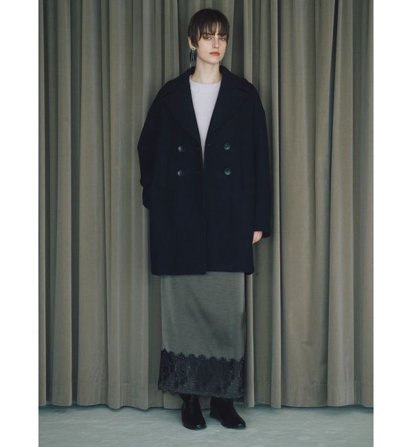 ELENDEEK「BIG COLLAR WOOL CT」|チェスターコート|