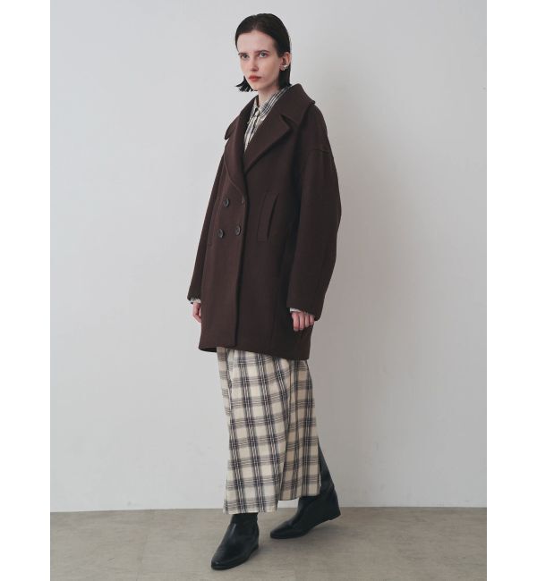 ELENDEEK「BIG COLLAR WOOL CT」|チェスターコート|