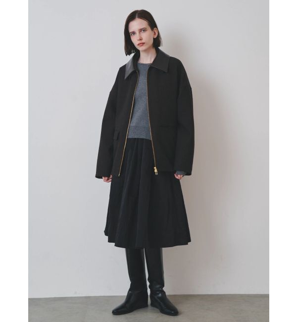 ELENDEEK「RANDOM TUCK MIDI SK」|スカート|