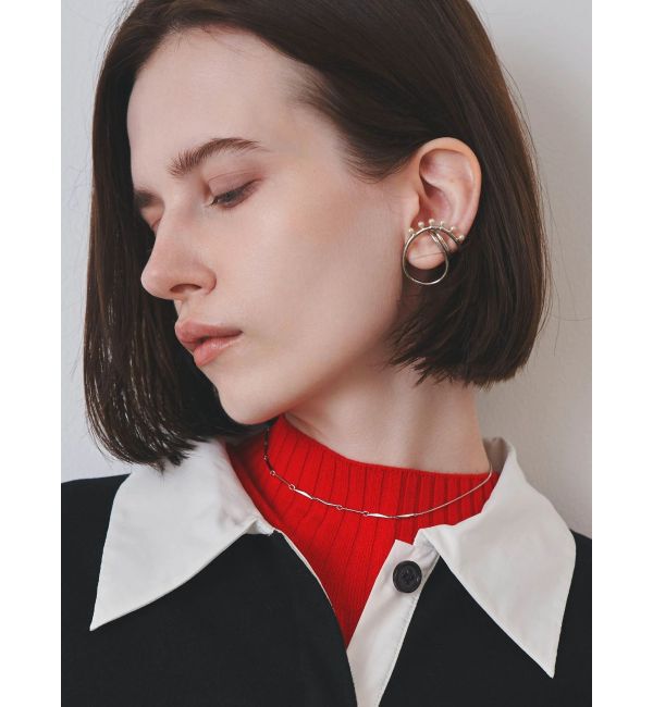 ELENDEEK「DESIGN CHAIN SLIDER NECKLACE」|ネックレス|