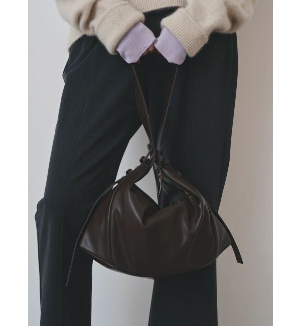 ELENDEEK「FORM 2WAY BAG」|ハンドバッグ|ブラウン
