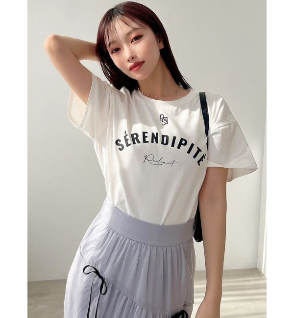 RESEXXY「エンブロイダリーロゴTシャツ」|Tシャツ・カットソー|