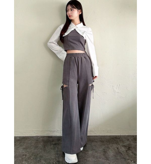 RESEXXY「シャツドッキングトップス【セットアップ着用可能】」|Tシャツ・カットソー|