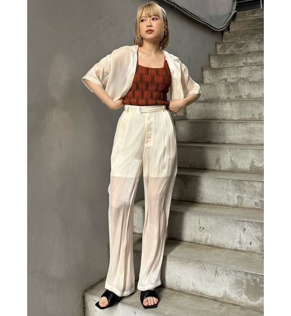 MURUA「シャイニーシアーパンツ」|その他|