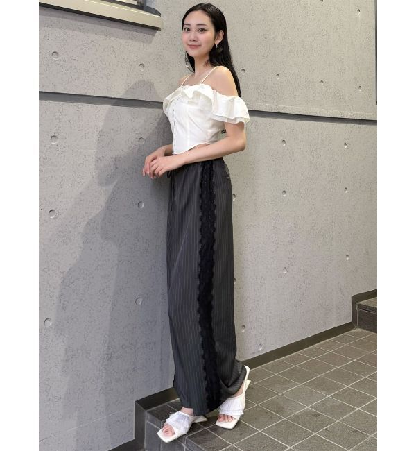MURUA「サイドレースラインパンツ」|その他|