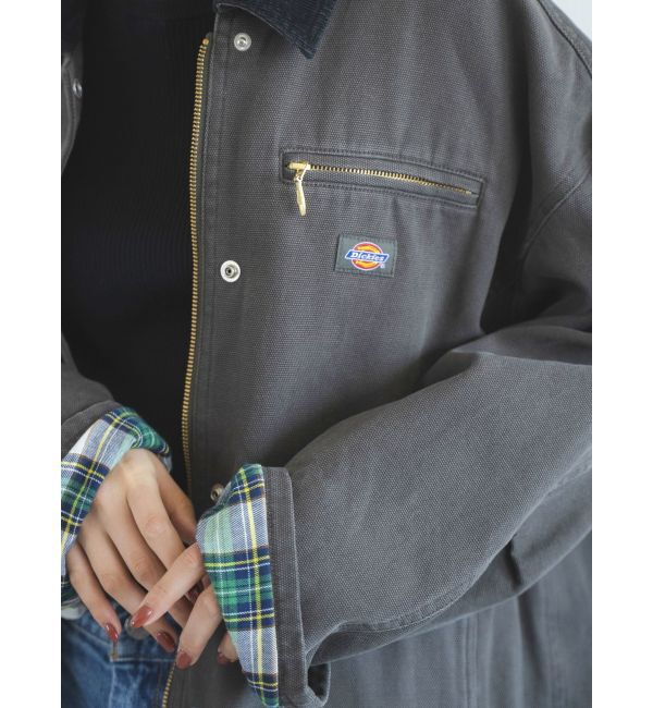 Ungrid「Dickies別注 バイカラーブルゾン」|ブルゾン・スタジャン|