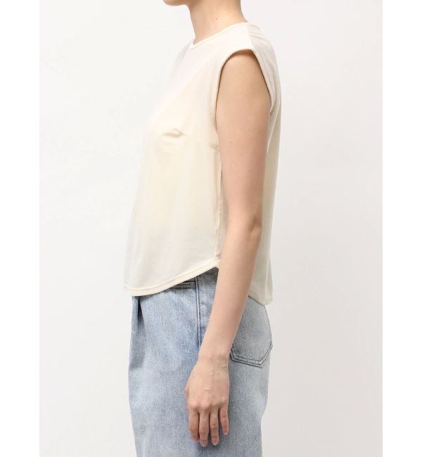 LAGUNAMOON「ベロアノースリトップス」|Tシャツ・カットソー|