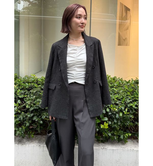 LAGUNAMOON「オフショルギャザーカットソー」|Tシャツ・カットソー|