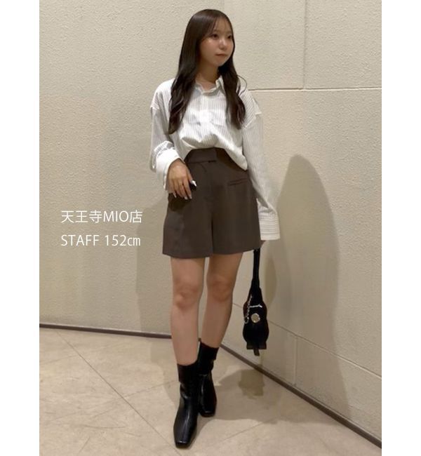 LAGUNAMOON「【POLO BCSコラボ】【マシンウォッシャブル】ボウタイシャツ」|シャツ・ブラウス|