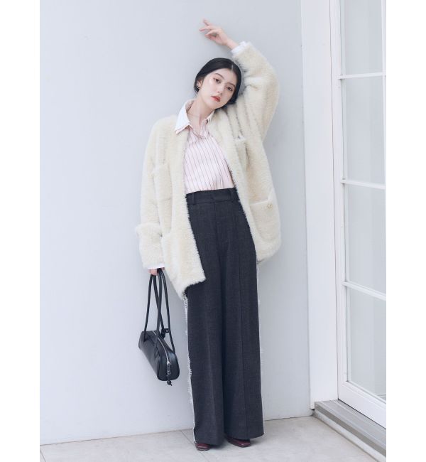 LAGUNAMOON「サイドレースワイドパンツ」|その他|
