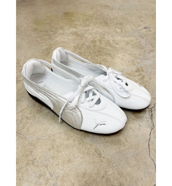 EVRIS「【PUMA】SPEEDCAT BALLET NOVA METALLIC WNS」|スニーカー|ホワイト